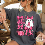 Breast Cancer Awareness Ghost DTF Transfer DTF Heat Press Transfer from Sweet Tee Transfers