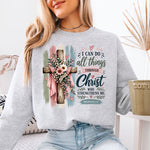 I Can Do All Things Through Christ DTF Transfer DTF Heat Press Transfer from Sweet Tee Transfers