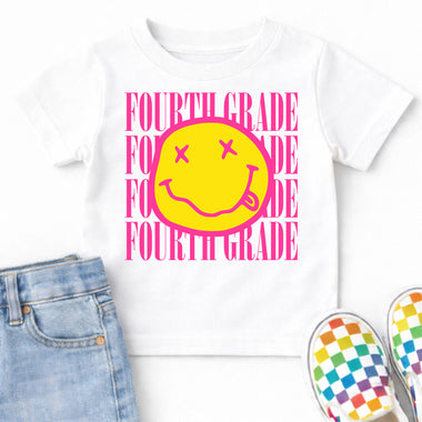Nirvana Fourth Grade DTF Transfer DTF Heat Press Transfer from Sweet Tee Transfers