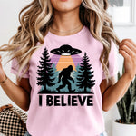 I Believe Big Foot DTF Transfer DTF Heat Press Transfer from Sweet Tee Transfers
