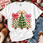 Merry Little Trees DTF Transfer DTF Heat Press Transfer from Sweet Tee Transfers
