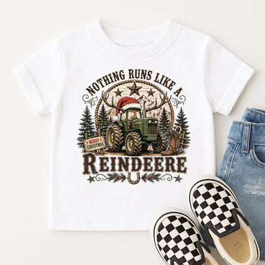 Nothing Runs Like a Reindeere DTF Transfer DTF Heat Press Transfer from Sweet Tee Transfers