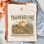 Thanksgiving Harvest Club Gathered and Grateful DTF Transfer DTF Heat Press Transfer from Sweet Tee Transfers
