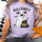 Bullsh*t Ghost Cow Halloween DTF Transfer DTF Heat Press Transfer from Sweet Tee Transfers