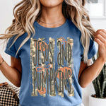 Jesus and Pumpkins Camo DTF Transfer DTF Heat Press Transfer from Sweet Tee Transfers