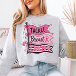 Tackle Breast Cancer Flags DTF Transfer DTF Heat Press Transfer from Sweet Tee Transfers
