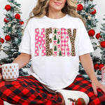 Merry Pink Retro DTF Transfer DTF Heat Press Transfer from Sweet Tee Transfers