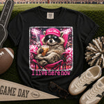 I Live Here Now Cheer Mom DTF Transfer DTF Heat Press Transfer from Sweet Tee Transfers