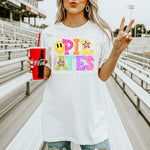 Pirates School Mascot DTF Transfer – Bright Letters DTF Heat Press Transfer from Sweet Tee Transfers