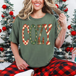 Christmas Cozy Patterned DTF Transfer DTF Heat Press Transfer from Sweet Tee Transfers