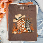 Fall Western Boots DTF Transfer DTF Heat Press Transfer from Sweet Tee Transfers