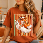 Preppy Fall Goose DTF Transfer DTF Heat Press Transfer from Sweet Tee Transfers