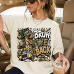 Rex Bruh We Back DTF Transfer DTF Heat Press Transfer from Sweet Tee Transfers