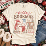 Merry Bookmas Season's Readings DTF Transfer DTF Heat Press Transfer from Sweet Tee Transfers