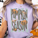 Pumpkin Season Striped DTF Transfer DTF Heat Press Transfer from Sweet Tee Transfers