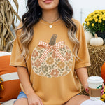 Bow Pumpkin Floral DTF Transfer DTF Heat Press Transfer from Sweet Tee Transfers