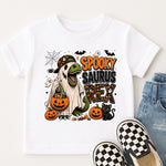 Spooky Saurus Rex Halloween Ghost Dinosaur DTF Transfer DTF Heat Press Transfer from Sweet Tee Transfers