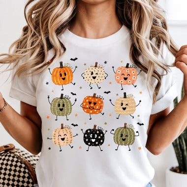 Dancing Pumpkins DTF Transfer DTF Heat Press Transfer from Sweet Tee Transfers