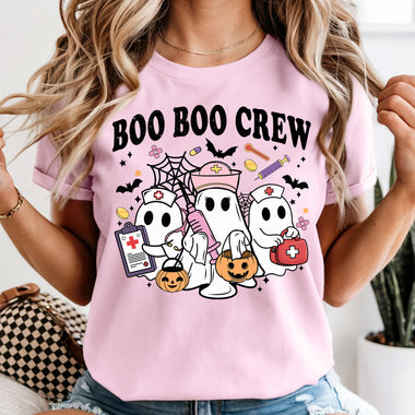 Boo Boo Crew Nurse DTF Transfer DTF Heat Press Transfer from Sweet Tee Transfers
