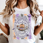 Teaching Little Pumpkins Striped DTF Transfer DTF Heat Press Transfer from Sweet Tee Transfers