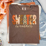 Sweater Weather Fall DTF Transfer DTF Heat Press Transfer from Sweet Tee Transfers