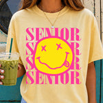 Nirvana Senior Smiley Face DTF Transfer DTF Heat Press Transfer from Sweet Tee Transfers