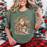 Retro Christmas DTF Transfer DTF Heat Press Transfer from Sweet Tee Transfers