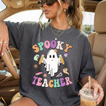 Spooky Teacher Ghost DTF Transfer DTF Heat Press Transfer from Sweet Tee Transfers