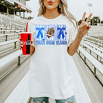 Touchdown Season Blue DTF Transfer DTF Heat Press Transfer from Sweet Tee Transfers
