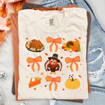 Thanksgiving Coquette DTF Transfer DTF Heat Press Transfer from Sweet Tee Transfers