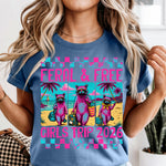 Feral and Free Girls Trip DTF Transfer DTF Heat Press Transfer from Sweet Tee Transfers