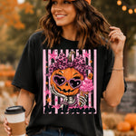 We All Scream Pumpkin Striped DTF Transfer DTF Heat Press Transfer from Sweet Tee Transfers