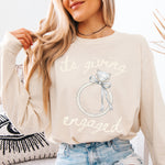It's Giving Engaged DTF Transfer DTF Heat Press Transfer from Sweet Tee Transfers