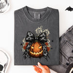 Pumpkin Lace Bow DTF Transfer DTF Heat Press Transfer from Sweet Tee Transfers
