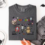 Nightmare Halloween Safety Pin DTF Transfer DTF Heat Press Transfer from Sweet Tee Transfers