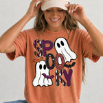 Spooky Ghosts and Bats Halloween DTF Transfer DTF Heat Press Transfer from Sweet Tee Transfers