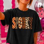 Spooky Patchwork Halloween DTF Transfer DTF Heat Press Transfer from Sweet Tee Transfers