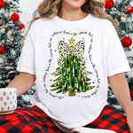 Oh Come Let Us Adore Him Tree DTF Transfer DTF Heat Press Transfer from Sweet Tee Transfers