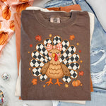 Checkered Turkey DTF Transfer DTF Heat Press Transfer from Sweet Tee Transfers