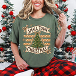 Small Town Christmas Tree DTF Transfer DTF Heat Press Transfer from Sweet Tee Transfers