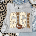 Gigi Football Polka Dot DTF Transfer DTF Heat Press Transfer from Sweet Tee Transfers