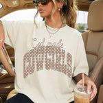 God Made Cowgirls Polkadot DTF Transfer DTF Heat Press Transfer from Sweet Tee Transfers