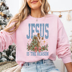 Jesus Is the Reason Christmas DTF Transfer DTF Heat Press Transfer from Sweet Tee Transfers