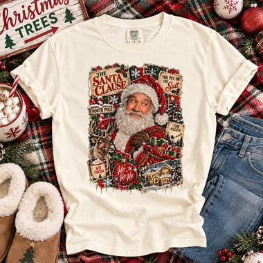 The Santa Clause Tim Allen Ho Ho Ho DTF Transfer DTF Heat Press Transfer from Sweet Tee Transfers