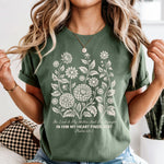 In Him My Heart Finds Rest DTF Transfer DTF Heat Press Transfer from Sweet Tee Transfers