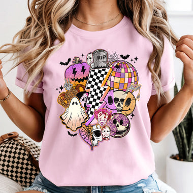 Groovy Spooky DTF Transfer DTF Heat Press Transfer from Sweet Tee Transfers