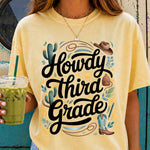 Howdy Third Grade DTF Transfer DTF Heat Press Transfer from Sweet Tee Transfers