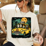 Horror Taxi DTF Transfer DTF Heat Press Transfer from Sweet Tee Transfers