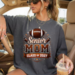 Senior Football Mom Class of 2027 DTF Transfer DTF Heat Press Transfer from Sweet Tee Transfers