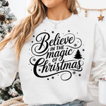 Believe in the Magic of Christmas DTF Transfer DTF Heat Press Transfer from Sweet Tee Transfers
